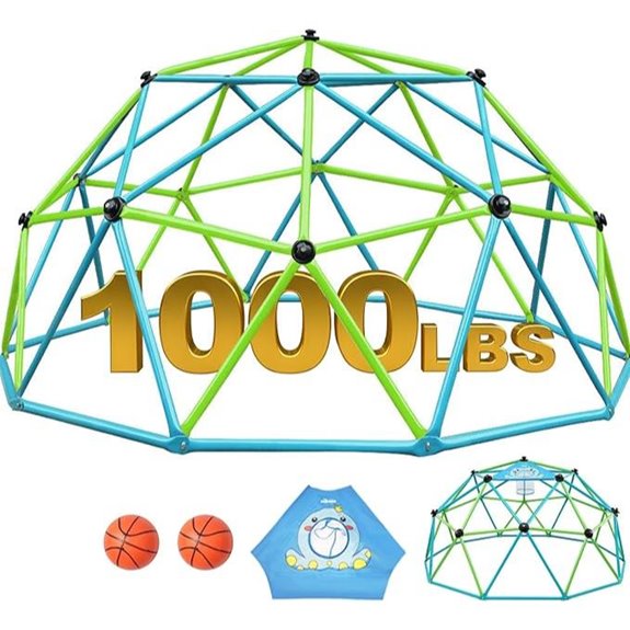 Zupapa 10FT Outdoor Climbing Dome for Kids
