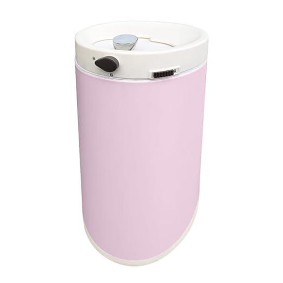Pink Diaper Pail with Lock and Odor Control