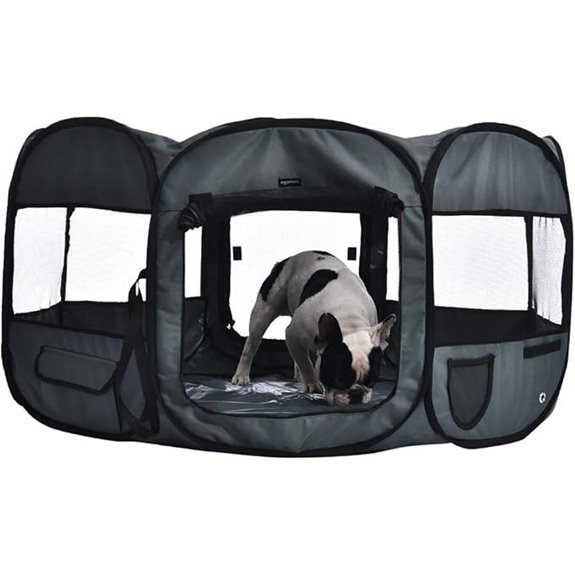 Amazon Basics Portable Dog Playpen (45x45x24 inches)