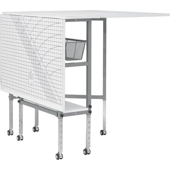 Sew Ready Foldable Craft Table with Storage