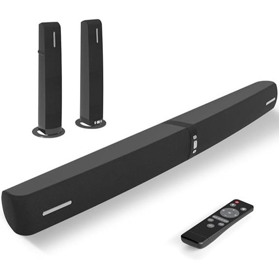 Detachable 90W Bluetooth Soundbar for TV and Gaming