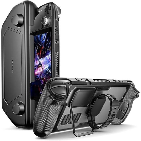 JSAUX Steam Deck Case with Detachable Shell & Accessories