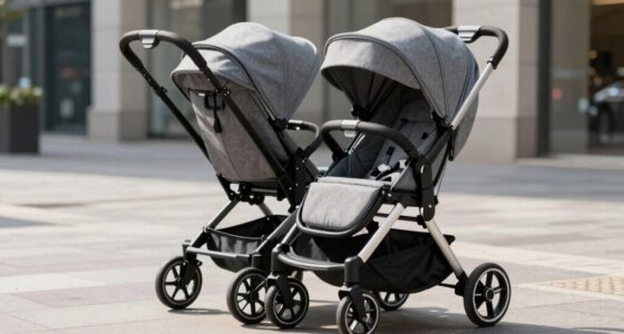 top luxury double strollers