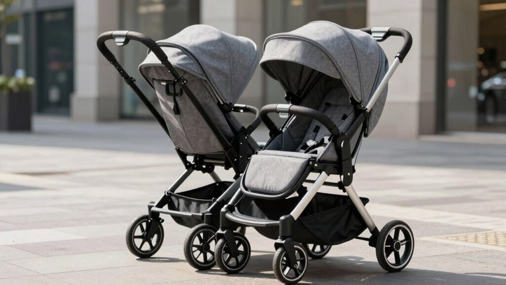 top luxury double strollers