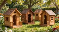 top outdoor wooden playhouses
