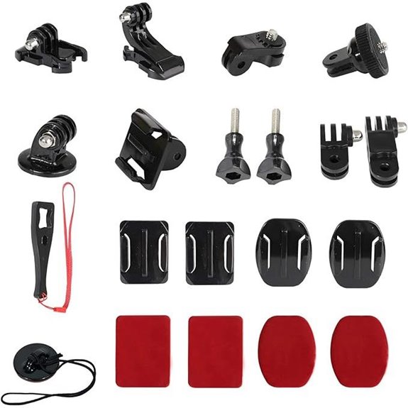 Universal Action Camera Accessory Kit for GoPro and More