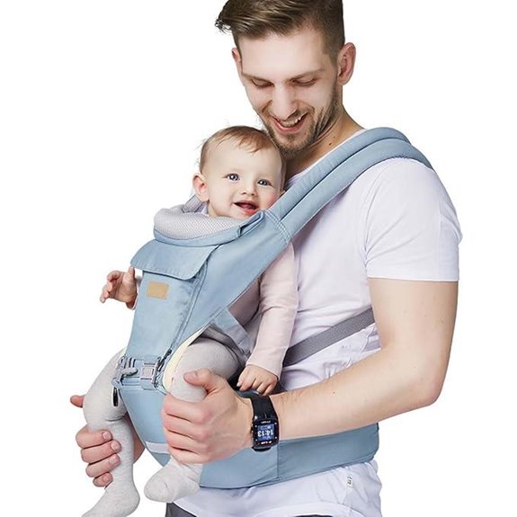 versatile 6 in 1 baby carrier