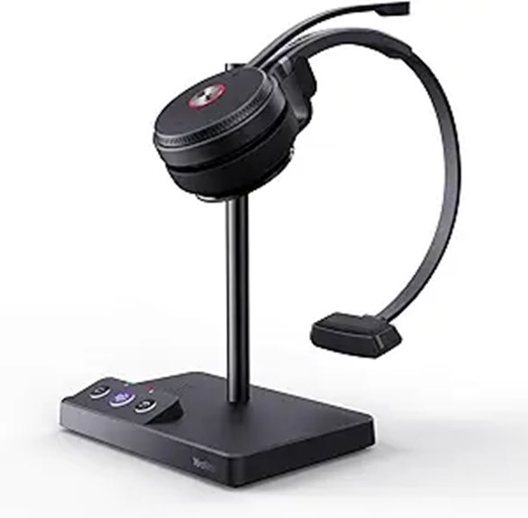Yealink WH62 Wireless Headset with Noise Canceling Mic