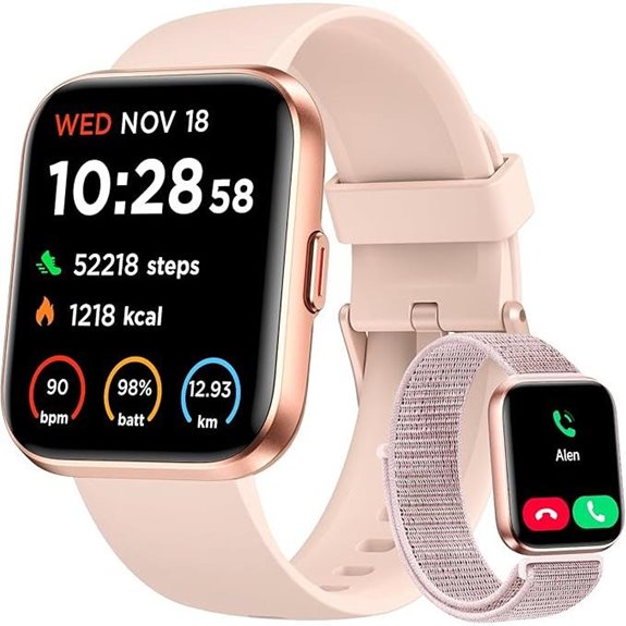 Smartwatch for Women with Calls & Fitness Tracking