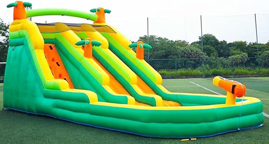20ft inflatable water slide