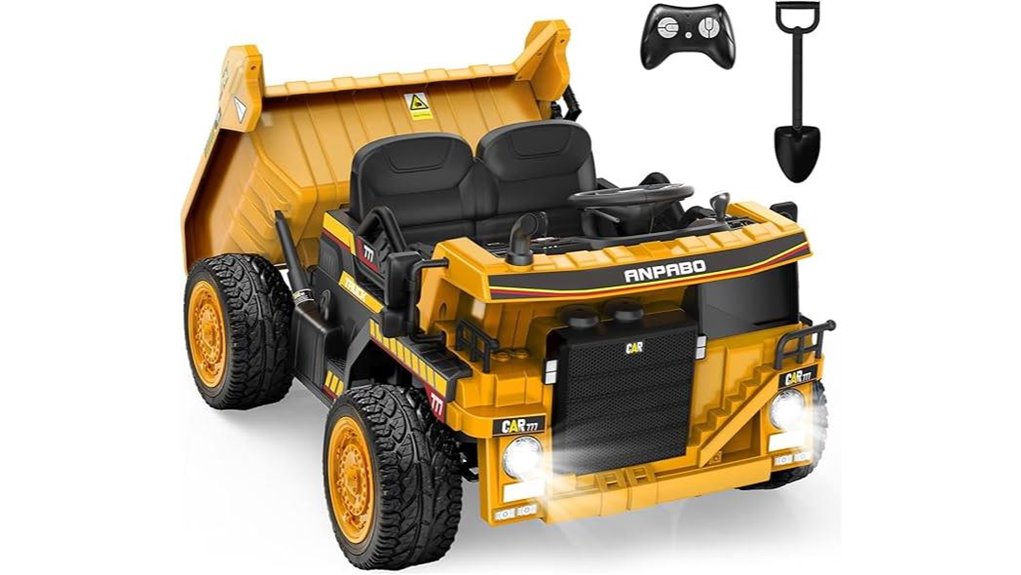 24v remote dump truck