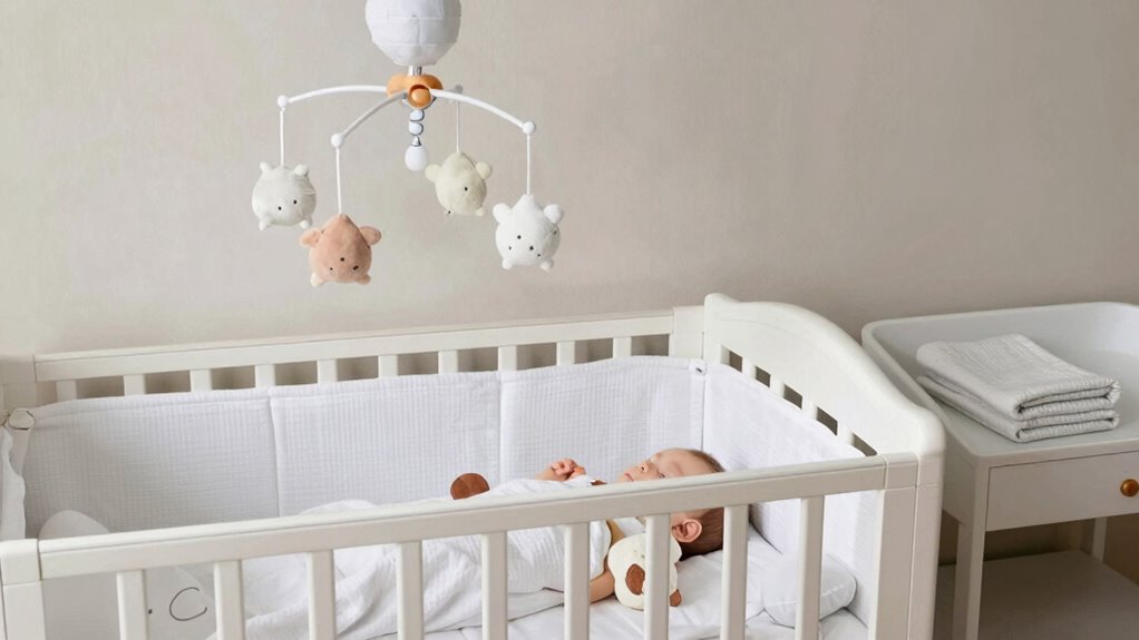 adjust crib and decor