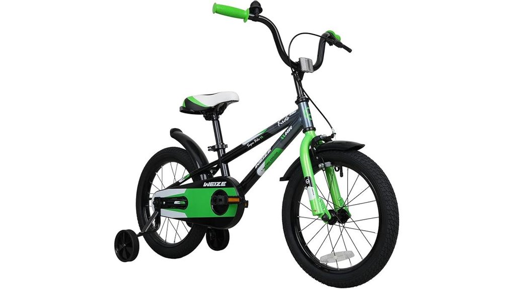 adjustable kids bike size