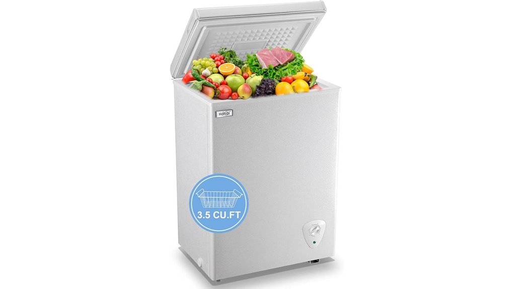 adjustable thermostat chest freezer