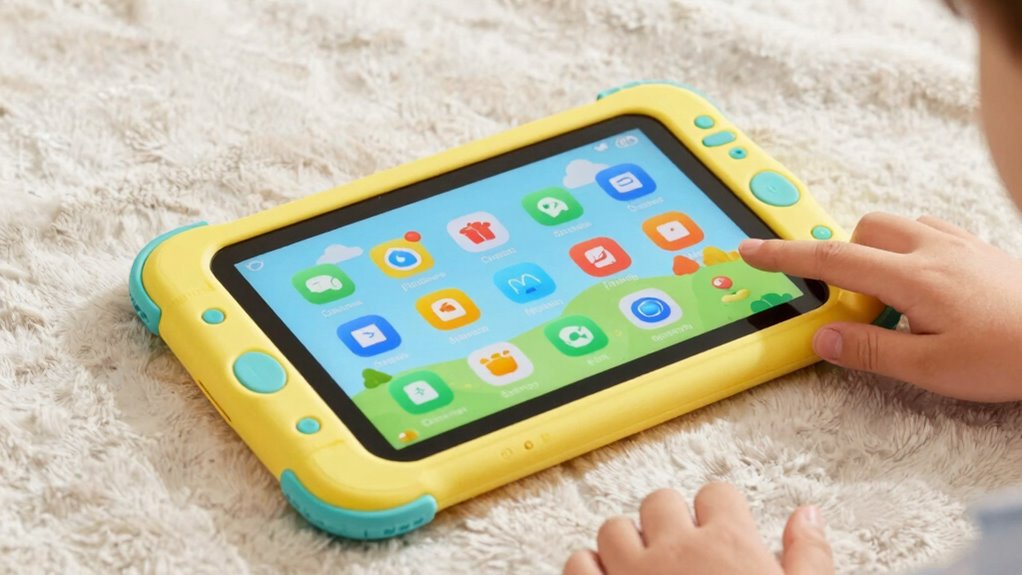 age appropriate kid friendly tablet features