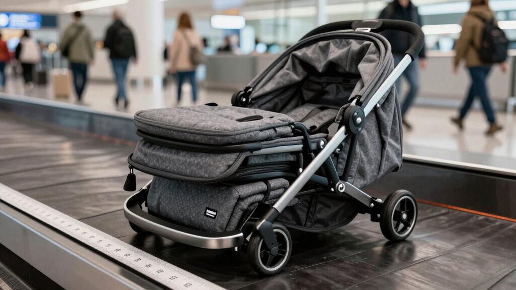 airline stroller size policies