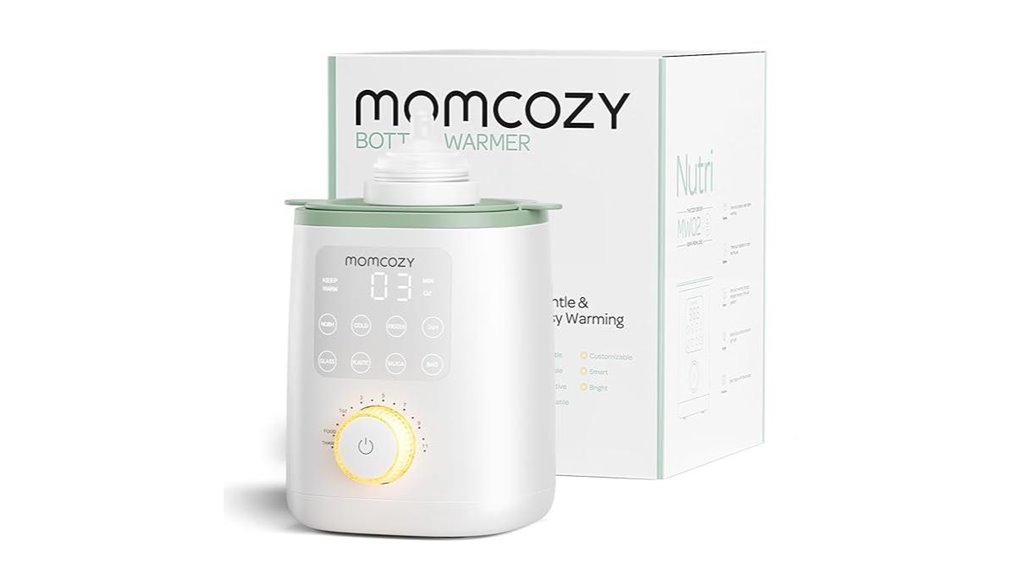 baby bottle warmer night light