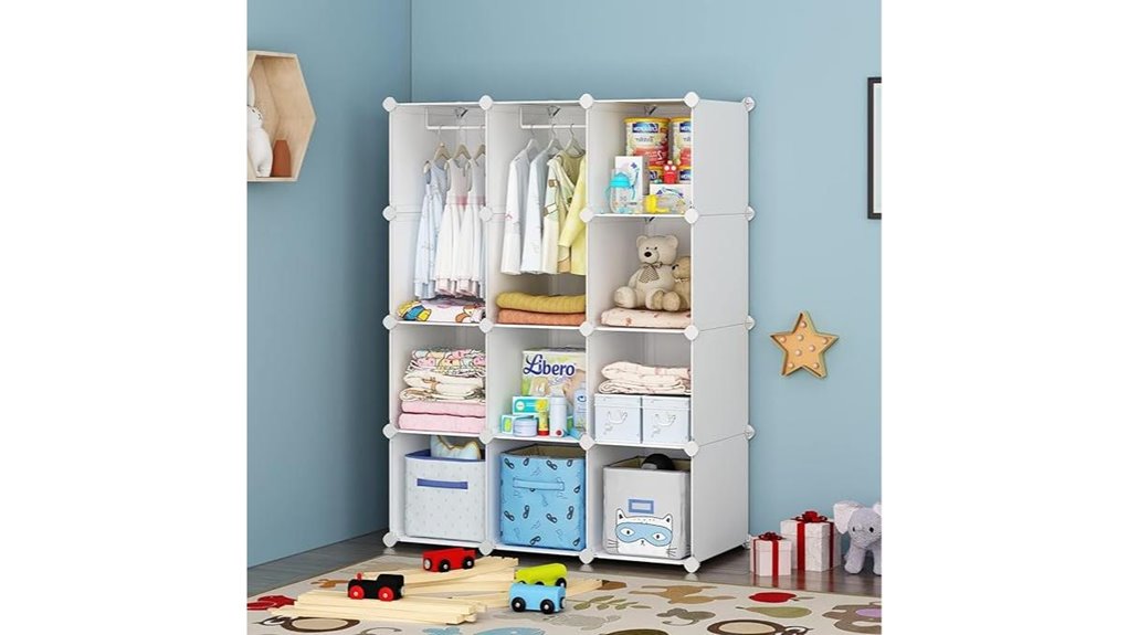 baby closet storage organizer