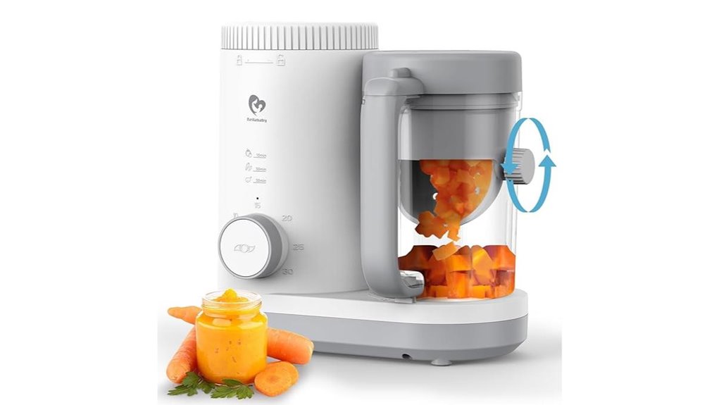 baby food steaming blender