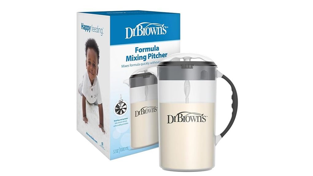 baby formula mixing pitcher
