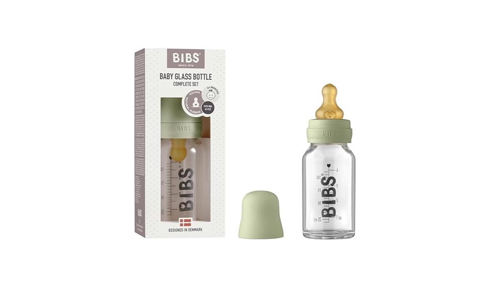 baby glass bottle set
