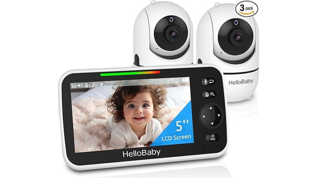 baby monitor with cameras