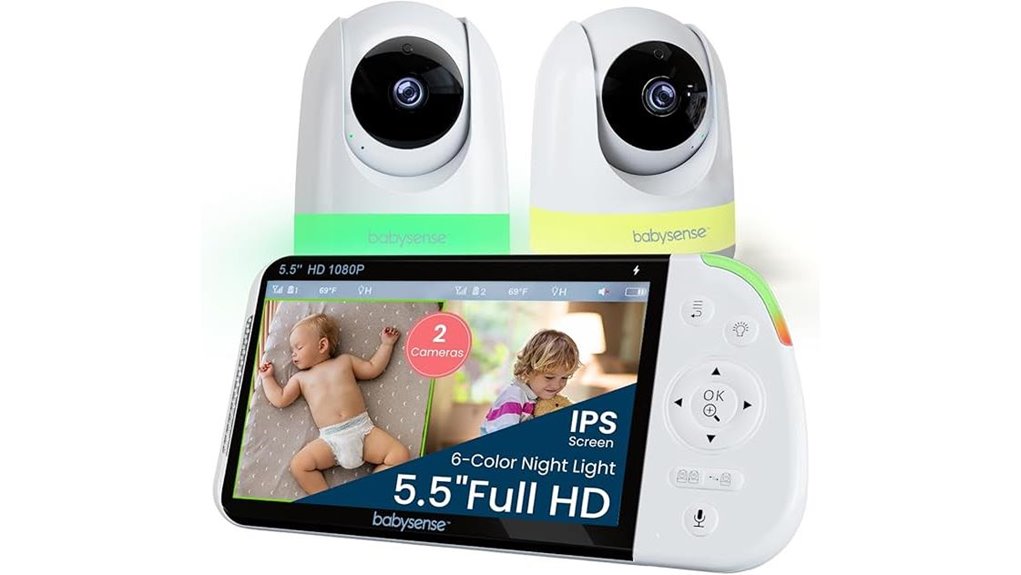 baby monitor with cameras