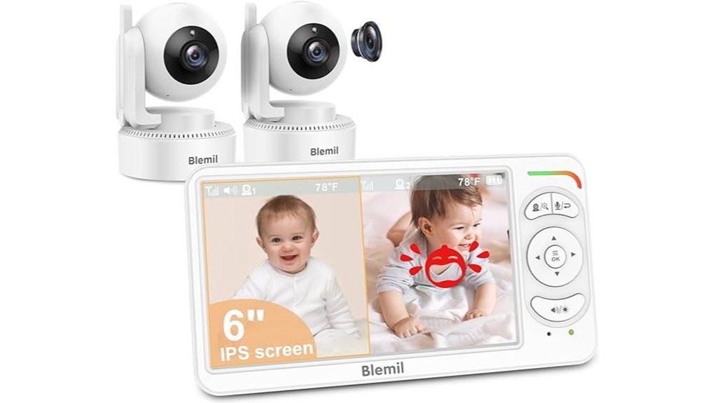baby monitor with cameras
