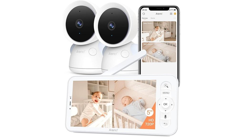 baby monitor with cameras