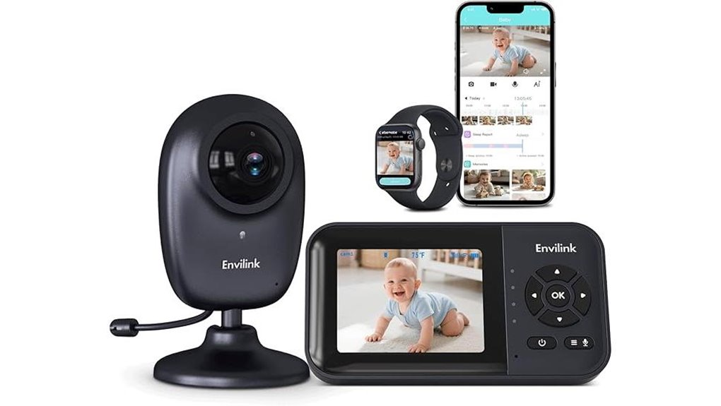 baby monitor with display