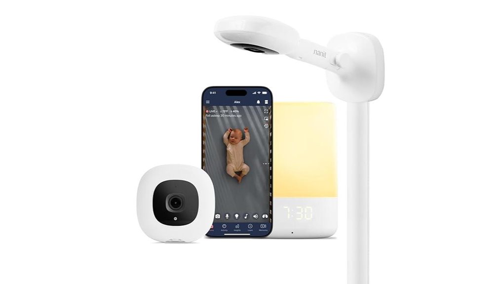 baby monitor with mount