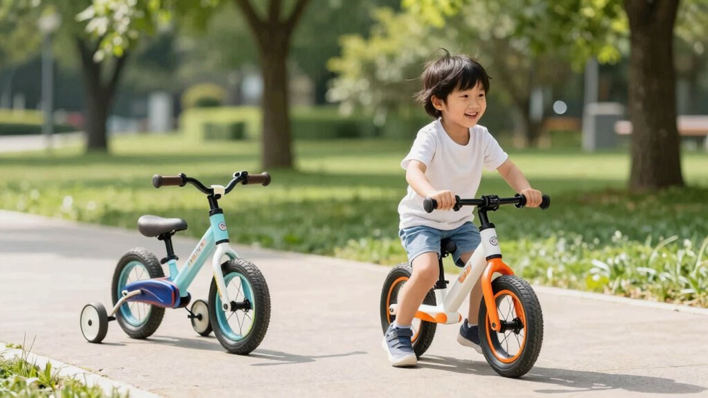 balance bikes foster confidence and independence