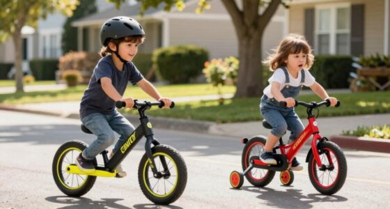 balance bikes outperform training wheels
