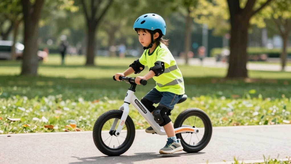 balance pedaling braking coordination
