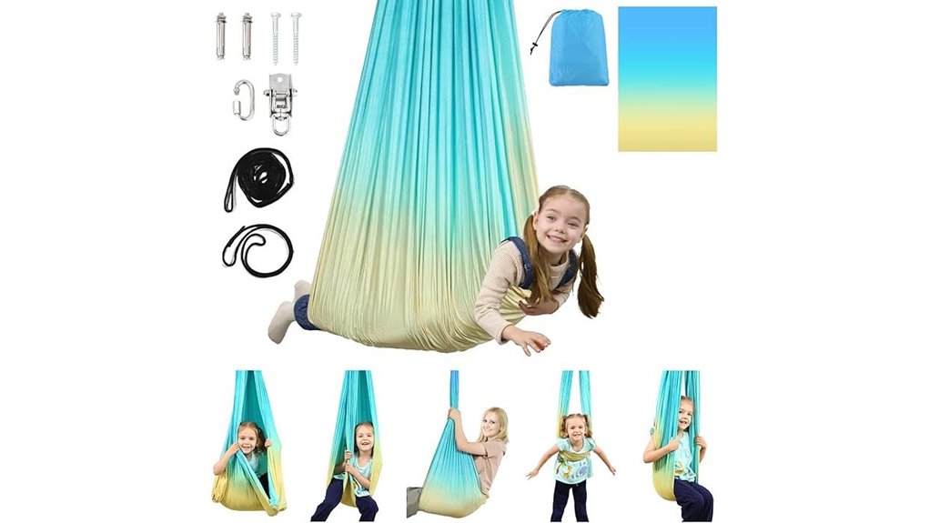 blue sensory swing 300lbs