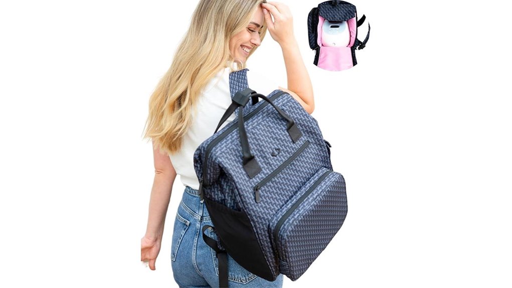 breast pump backpack cooler