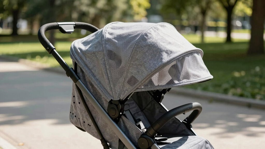 breathable ventilated stroller features