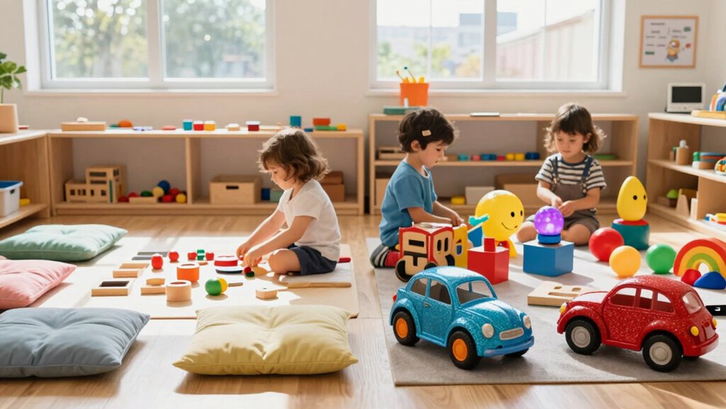 bright colors stimulate attention