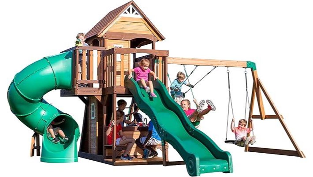 cedar cove playset features