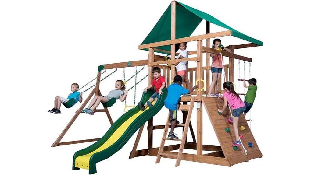 cedar mount mckinley playset