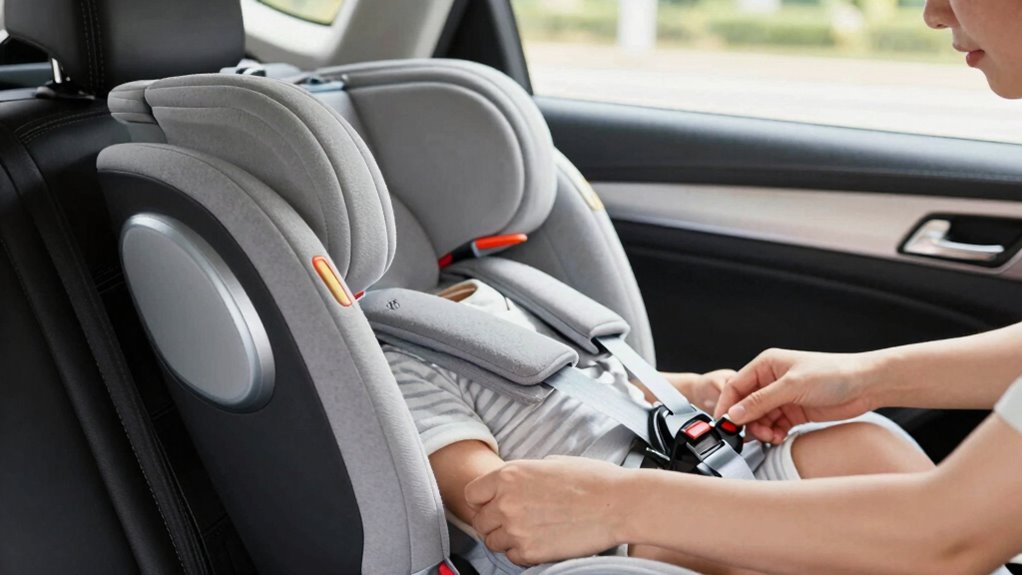 check seat belt and harness