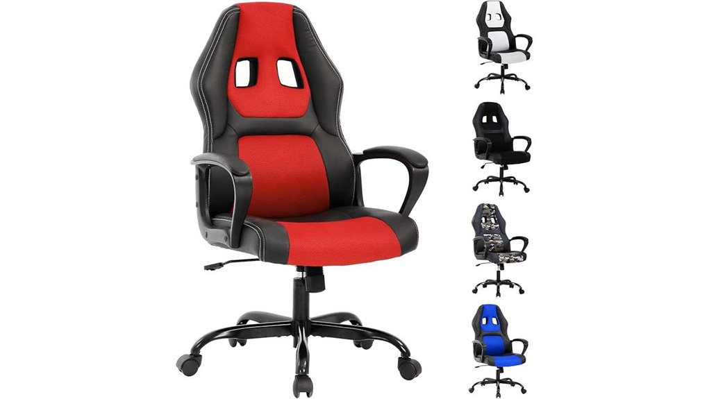 child and adult gaming chair