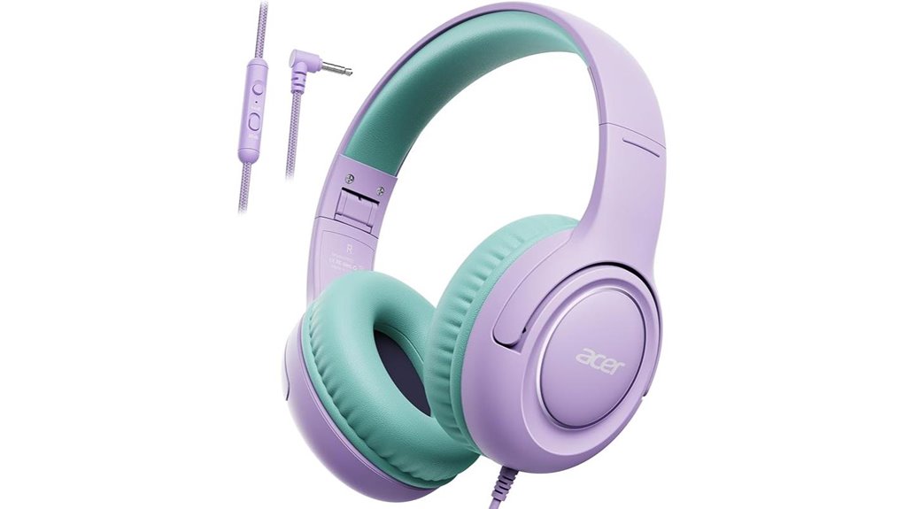 child safe volume limited headphones