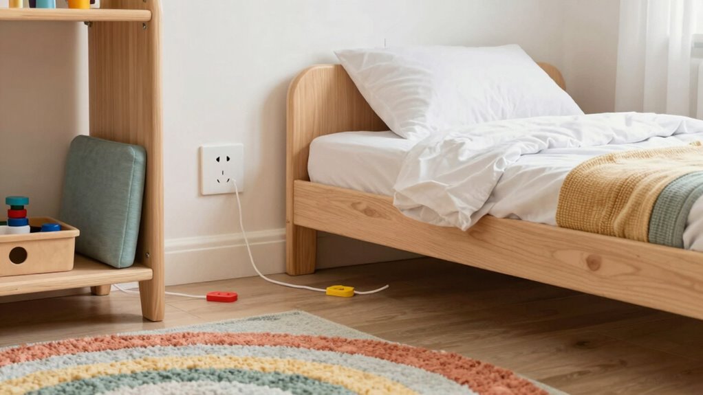 childproof outlets and cords