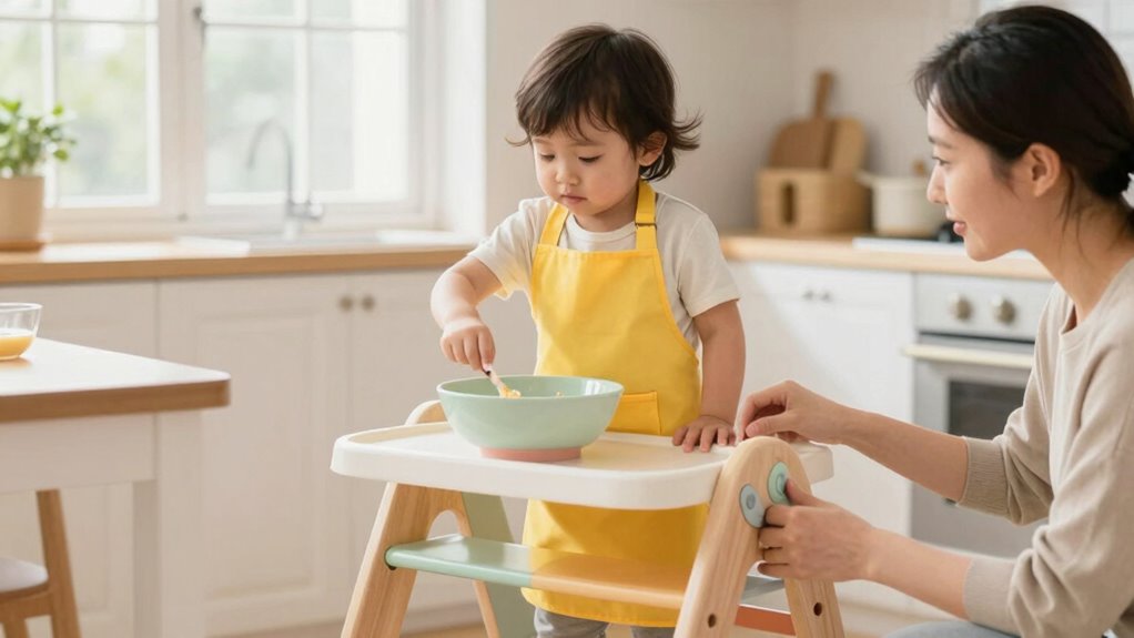 childproof supervise inspect regularly