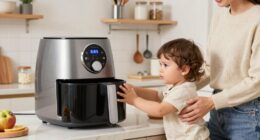 childproofing air fryer use