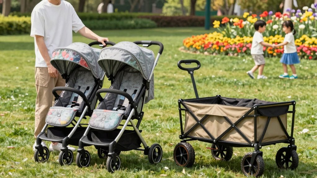 choosing the right family stroller