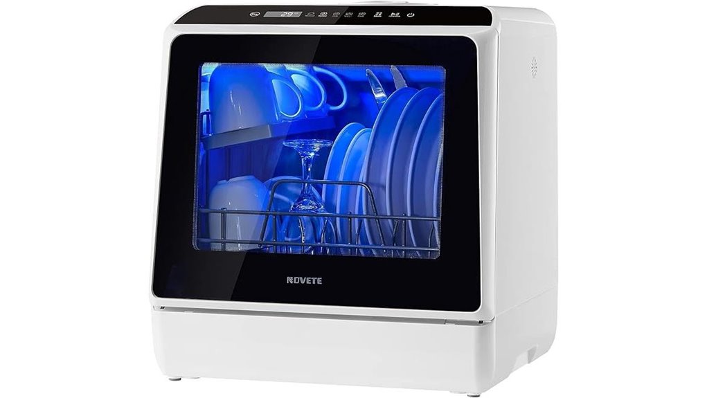 compact countertop dishwasher