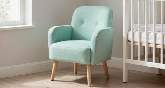 compact nursery chair options