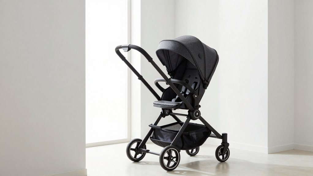 compact versatile safe stroller